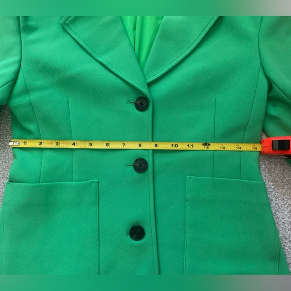 H&M Vibrant Green Tailored Blazer - Picture 6 of 8
